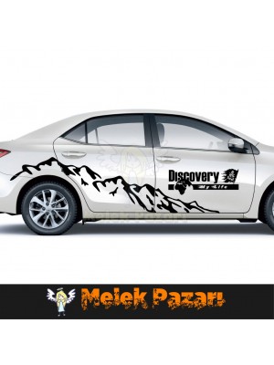Discovery My Life Off Road Dağ Araba sticker