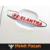 Hyundai Elentra Kapı Kolu Jant Sticker
