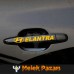 Hyundai Elentra Kapı Kolu Jant Sticker