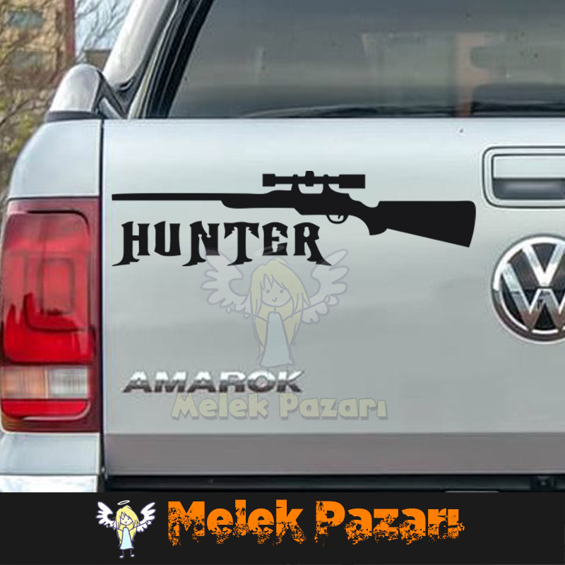 Hunter, Avci Araba Sticker