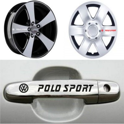 Volkswagen Polo Kapı Kolu ve Jant Sticker