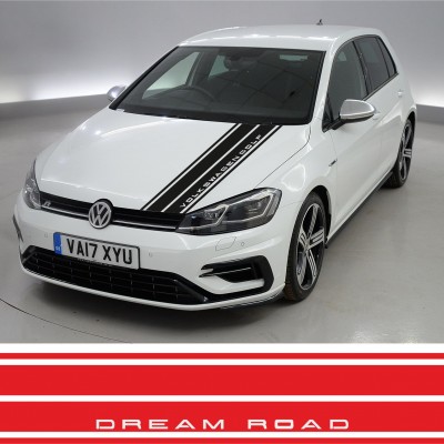 Yazı-Marka Şerit Araba Sticker