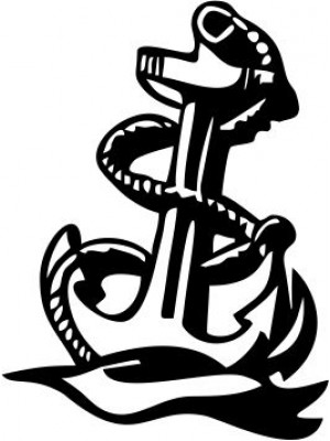 Gemi Çapası Araba Sticker