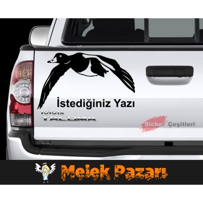 Yaban Kazı Avcılık Araba Sticker Yaban Kazı Avcılık Araba Sticker