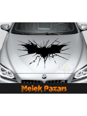 Batman Kara Şövalye Yarasa Araba Sticker Batman Kara Şövalye Yarasa Araba Sticker