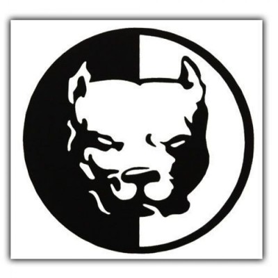 Pitbull Araba Sticker