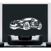 Porsche Araba Duvar Sticker