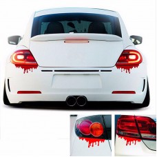 3 Adet Oto Far Altı Kan Sticker. Araba Kan Sticker 