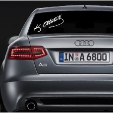 Atatürk İmzası Oto, Araba Sticker 