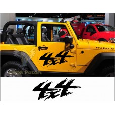 4 X 4 Ofroad Oto Sticker, Çıkartma 