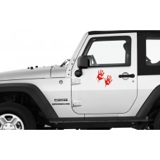 Zombi Elleri Araba Sticker 