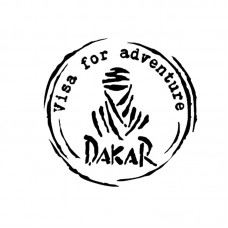 Dakar Visa Araba Sticker 