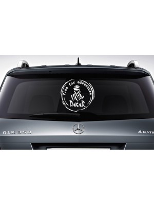 Dakar Visa Araba Sticker Dakar Visa Araba Sticker