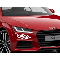 Alev Ayna Araba Sticker sağ ve sol 