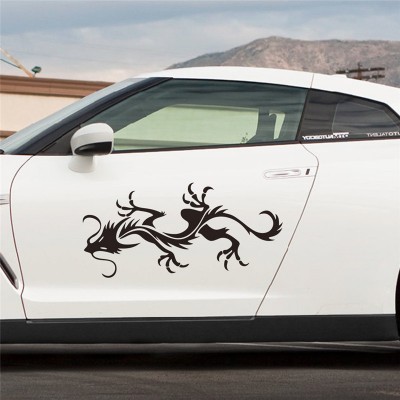 Tribal Ejderha Araba Sticker