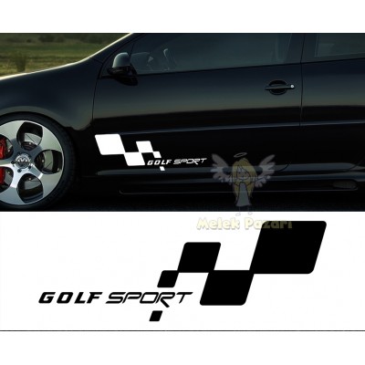 Volkwagen Golf Sport Araba Sticker