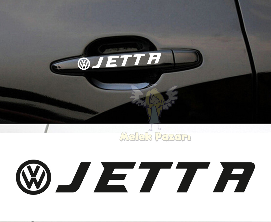 Volkswagen Jetta Kapı Kolu Jant Araba Sticker. 9 adet
