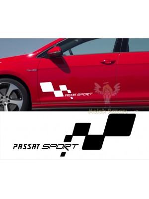 Volkwagen Passat Sport Araba Sticker Volkwagen Passat Sport Araba Sticker