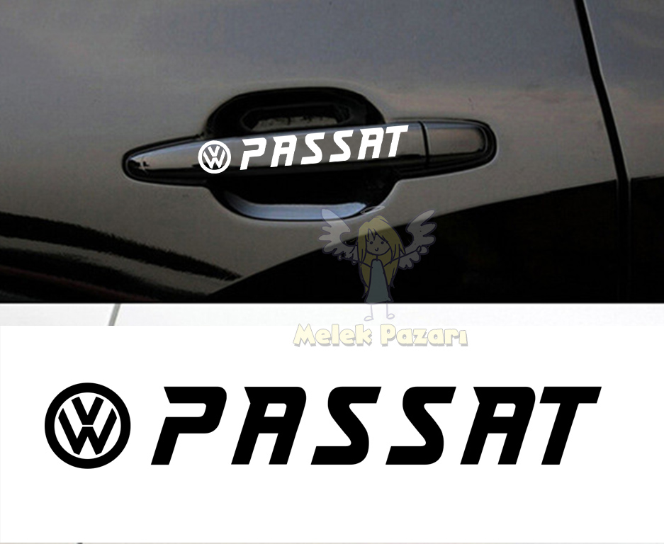 Volkswagen Passat Kapı Kolu Jant Araba Sticker. 9 adet