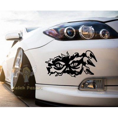 Vahşi Gözler Pençe Araba Sticker