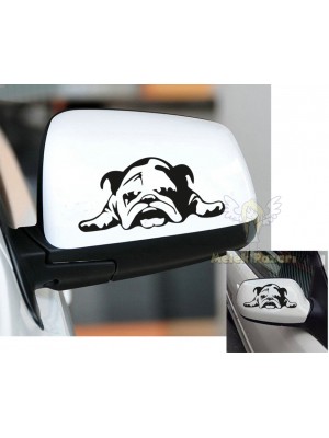 Tembel Köpek Araba Ayna Sticker Sağ-Sol Set Tembel Köpek Araba Ayna Sticker Sağ-Sol Set