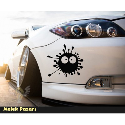 Çamur Leke Araba Sticker