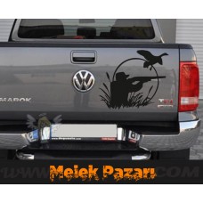 Ördek Avcısı Hunter  oto Sticker 