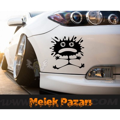 Çamur Yapışma Araba Sticker