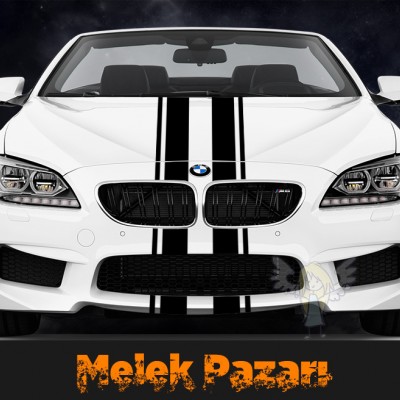 Araba Yarış Şeridi Sticker
