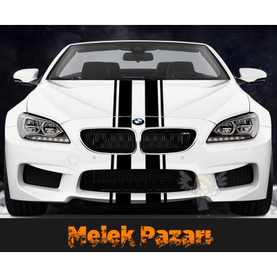 Araba Yarış Şeridi Sticker