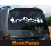 Dağ Off Road Oto Sticker, Araba Sticker