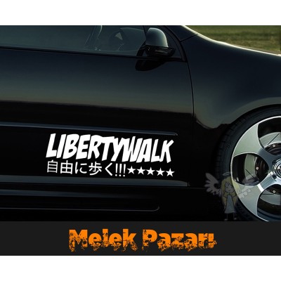Liberty Walk Oto Sticker, Araba Sticker