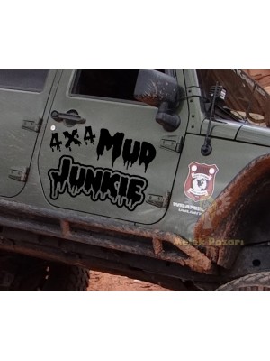4X4 Çamur Bağımlısı, Mud Junkie Offroad Sticker