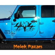 4x4 Off Road Geyik Jeep Oto Sticker