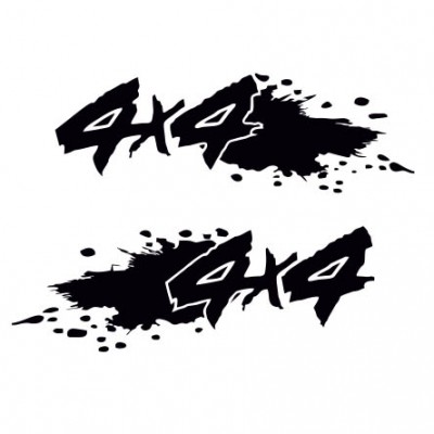 4x4 Off Road Jeep Araba Sticker 2 Adet 4x4 Off Road Jeep Araba Sticker 2 Adet