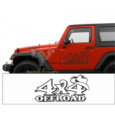 4X4 Off-Road Oto Sticker, Çıkartma