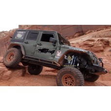 4x4 Off Road Jeep Araba Sticker 2 Adet 