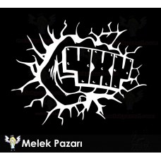 4x4 Yumruk Off Road Sticker