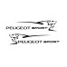 Peugeot Sport Sağ-Sol Set Araba Sticker