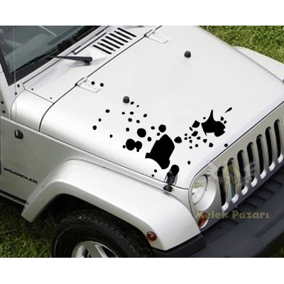 Araba Leke Sticker