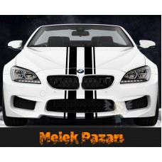 Araba Yarış Şeridi Sticker