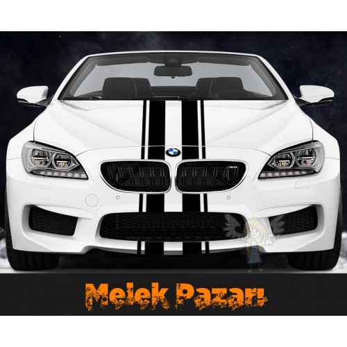 Araba Yarış Şeridi Sticker