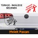 Arabama Dokunma. Dont Touch My Car Oto Sticker