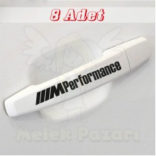 BMW Performance Kapı Kolu Jant Sticker, Arab Sticker 
