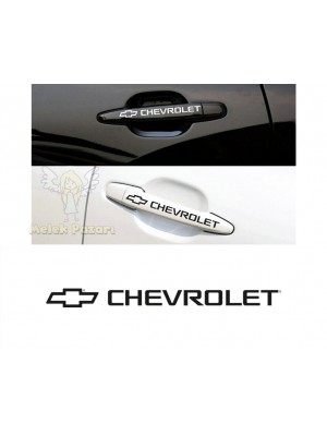 Chevrolet Kapı Kolu Jant Araba Sticker 8 Adet
