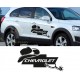Chevrolet Kovboy Şapkası Araba Sticker