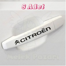 Citroen Kapı Kolu Jant Sticker. Araba Sticker 