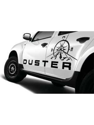 Dacia Duster Pusula Off Road Oto Sticker Dacia Duster Pusula Off Road Oto Sticker