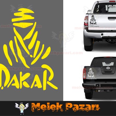 Dakar Araba Sticker Dakar Araba Sticker