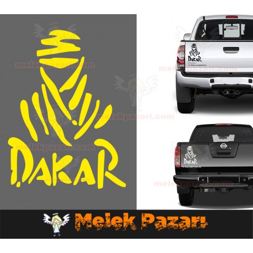 Dakar Araba Sticker